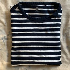 Uniqlo striped long sleeve tee for kids